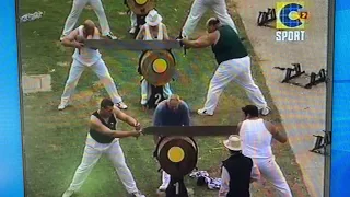 Woodchopping The Great Australian Woodchop Sydney Show 2001 World Double Handed Sawing Championship