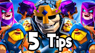 5 ADVANCED Tips for YOU to be a better Royal Giant player in Clash Royale