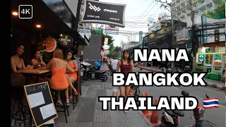 [4K] NANA BANGKOK THAILAND - Exploring Bangkok’s Nightlife Hub August 2023 Walking Tour