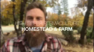 High Sierra Permaculture | Homestead & Farm