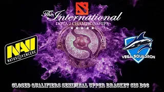 TI 9 2019 | NaVi vs Vega Squadron | SEMIFINAL UPPER BRACKET  | BO3