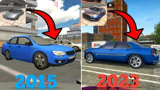 Evolution of NPC Cars || Extreme Car Driving Simulator || 2015 vs 2023