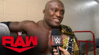 Bobby Lashley will continue to be a fighting champion: Raw Exclusive, Aug. 8, 2022