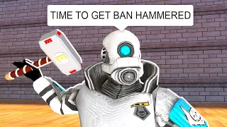 GMOD DarkRP But.. I Decided To Use A Ban Hammer On KIDS - Admin Abuse Funny Moments