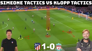 Tactical Analysis: Atletico Madrid 1-0 Liverpool | Simeone Tactics vs Klopp | How Simeone beat Klopp