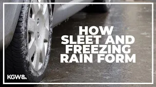 The difference between sleet and freezing rain explained