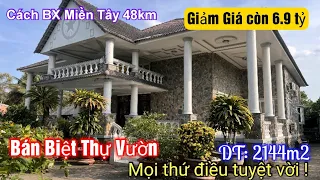 Tập 2670❤️🌸Woa! Bán Biệt Thự vườn như nhà Ông Hội Đồng 2144m2 giá 7.5 tỷ