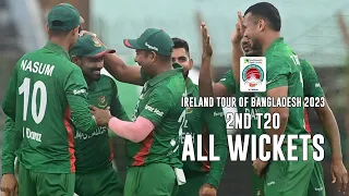 All Wickets || Bangladesh vs Ireland || 2nd T20I || Ireland tour of Bangladesh 2023