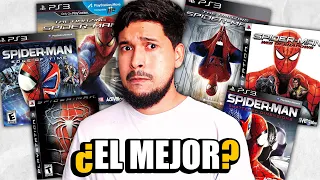 Probé TODOS los SPIDERMAN de PS3 para ENCONTRAR EL MEJOR