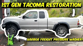 INSANE 1st gen Toyota Tacoma restoration! Part 1