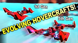 We Tried to Evolve Hovercrafts, But Nature Can Be Cruel... - Trailmakers Multiplayer