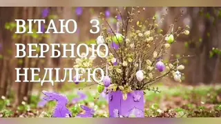 Вітаю усіх з вербною неділею!😅😘