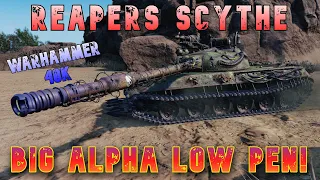 Reaper Scythe Big Alpha Low Pen! -Warhammer 40k- ll Wot Console   World of Tanks Modern Armor