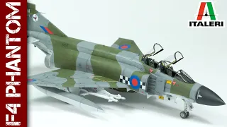 RAF F-4M Phantom FG.1 (Italeri 1:72 scale model)