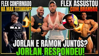 JORLAN TREINANDO RAMON? FLEX BUGOU COM SHAPE DE RAFAEL BRANDAO! + FLEX NA MAX?