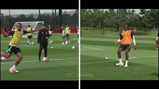 Liverpool FC Exclusive Training session - Thiago is back + rondos