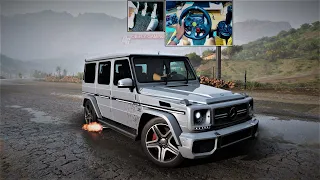 800hp Mercedes Benz G 65 AMG wagon - Anti Lag Launch Control - Forza Horizon 5 PC Off-road manual