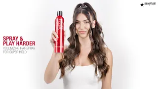 How to: Big SexyHair Spray & Play Harder