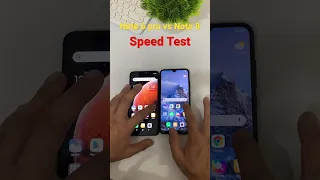 Redmi Note 6 pro vs Redmi Note 8 Speed Test #shorts