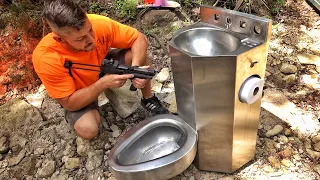 Prison Toilet... Can it Stop a Bullet???