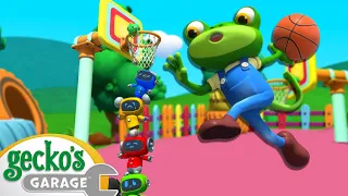 Basketball Boo Boo | Gecko's Garage | Trucks For Children | Cartoons For Kids