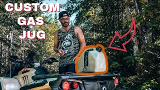 DIY Painting and Mounting Custom Gas Jug For ATV 2022 Can-Am Outlander 850 XMR