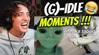 (G)I-DLE moments that don't feel real "Wait is this (G)I-DLE 😂 (Reaction)