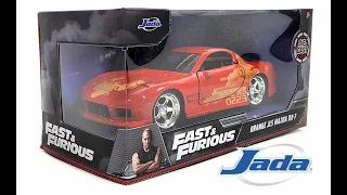 Jada Toys Fast & Furious: Orange Julius Mazda RX-7 1/32 Scale