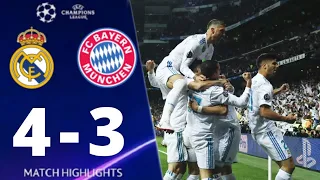 Real Madrid vs Bayern Munich 4-3 UEFA Champions League 2018 All Goals And Extended Highlights