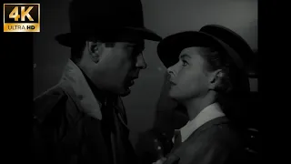 Casablanca (1942) - Here’s Lookin’ at You, Kid - 4K