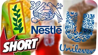 Diese Firmen bestimmen heimlich unser Leben! Monsanto, Nestlé und Unilever