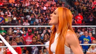 Trish Stratus confronts Becky Lynch - WWE RAW 7/3/2023