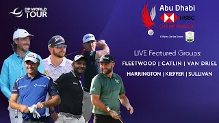 LIVE Abu Dhabi HSBC Championship Day 3 - Featured Groups