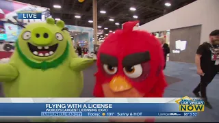 Favorite mascots and characters have taken over Mandalay Bay