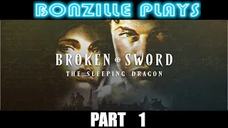 Broken Sword The Sleeping Dragon Walkthrough Part 1 ( No Commentary )