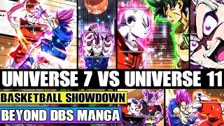 Beyond Dragon Ball Super Universe 7 Vs Universe 11 Rematch! Universal Basketball Showdown Ensues