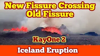 It's Alive: New Fissure Cuts Through Old KayOne Crater, Iceland Volcano Eruption Update