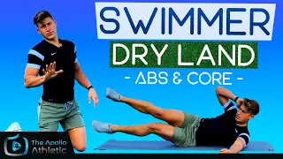 20 Minute Core Workout For Swimmers | No Equipment Dryland