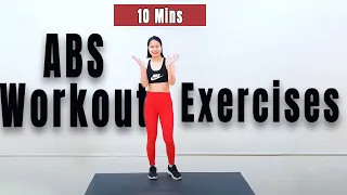 Standing Cardio Abs Workout Exercises 10 Mins, No Equipment!