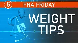 Two CRUCIAL Weight Animation Tips