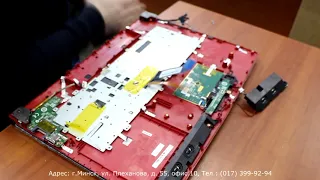 Replacement of the keyboard in the MSI gaming laptop (disassembly, assembly)