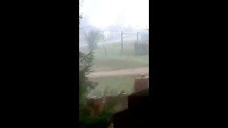 Ураган и град в Ташле 08.08.2018