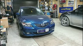 Mazda 3. Оживляем фары: замена галогеновых линз на BI-LED Bengal Tiger F40, Полировка стёкол.