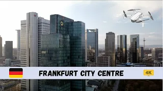 [4K] 🇩🇪 Frankfurt City Centre - by drone 🇩🇪