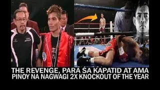 NAG-IISANG PINOY NA DALAWANG BESES NANALO NG KNOCKOUT OF THE YEAR! GENULAT ANG BUONG MUNDO