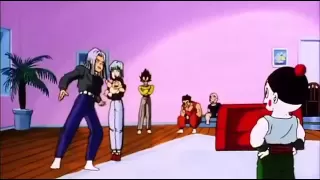 Dragon Ball Z   Baby Trunks Pulls Future Trunk's Hair