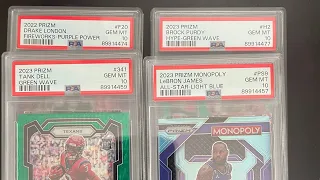 PSA Sports Card Grading Blind Reveal-Bulk Special- Basketball & NFL Quarterback Heavy- Mixed Results