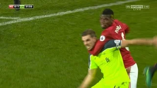 SHOCKING Pogba STRANGLES Henderson ANGRY REACTION Manchester United vs Liverpool