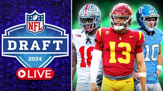 2024 NFL Draft DAY 2 LIVE | Reactions + Analysis for EVERY Pick