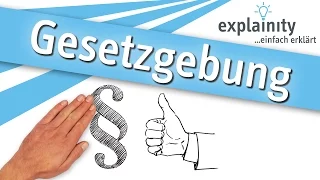 Gesetzgebung einfach erklärt (explainity® Erklärvideo)